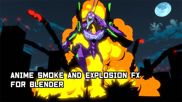 Blender 使用 アニメ調の 煙 爆発のつくり方 英語ムービー 3dtotal 日本語オフィシャルサイト